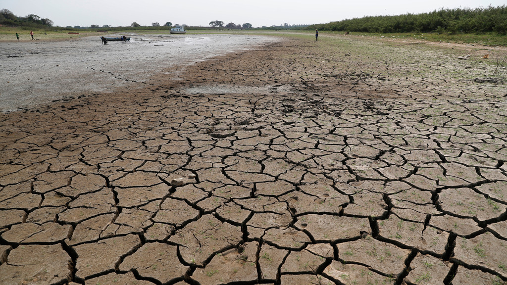 Laut Weltwetterorganisation (WMO) war 2020 eines der drei wärmsten je registrierten Jahre. Viele Flüsse vertrockneten. Im Bild: der Río Paraguay