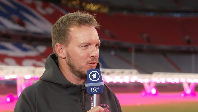Julian Nagelsmann im ARD-Interview | Bild: Bayerischer Rundfunk Julian Nagelsmann im ARD-Interview