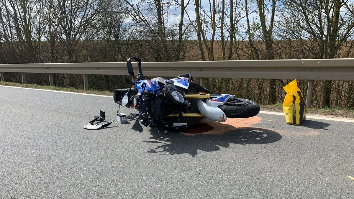 Motorradfahrer stirbt nach schwerem Unfall bei Willanzheim 