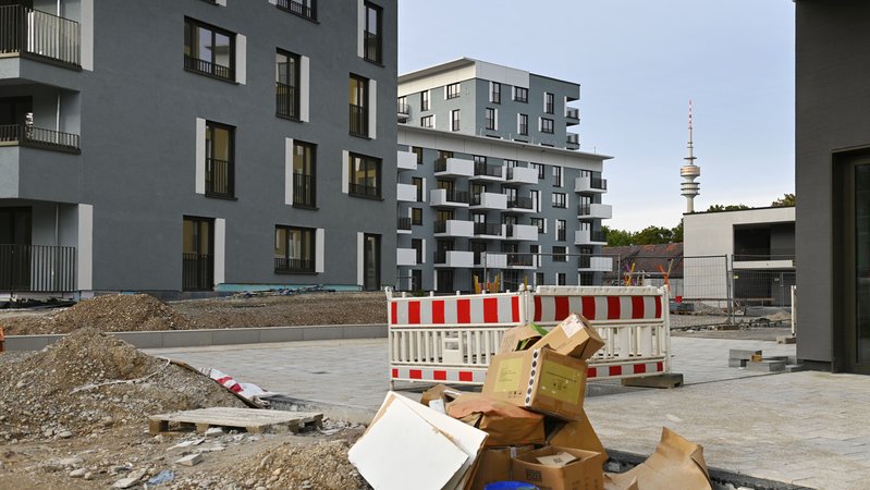 Symbolbild: Wohnraum in München – knapp und meist zu teuer | Bild: picture alliance / SvenSimon | Frank Hoermann/SVEN SIMON Symbolbild: Wohnraum in München – knapp und meist zu teuer