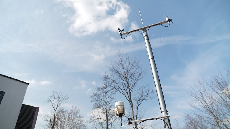 Neumarkt i.d. Opf: Unesco-Klimastation am Gymnasium | Bild: BR Neumarkt i.d. Opf: Unesco-Klimastation am Gymnasium