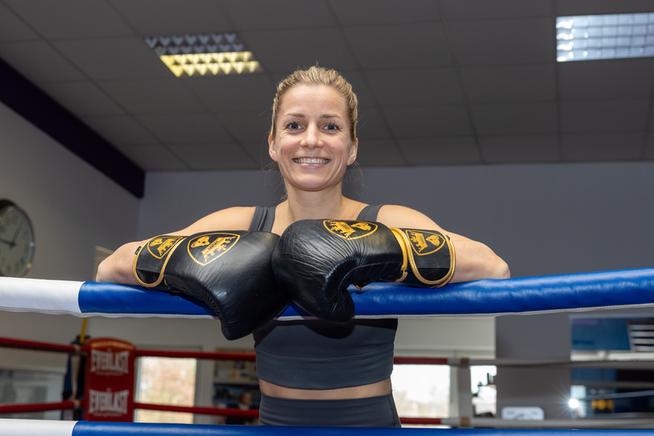 Box-Weltmeisterin Tina Rupprecht | Bild:dpa