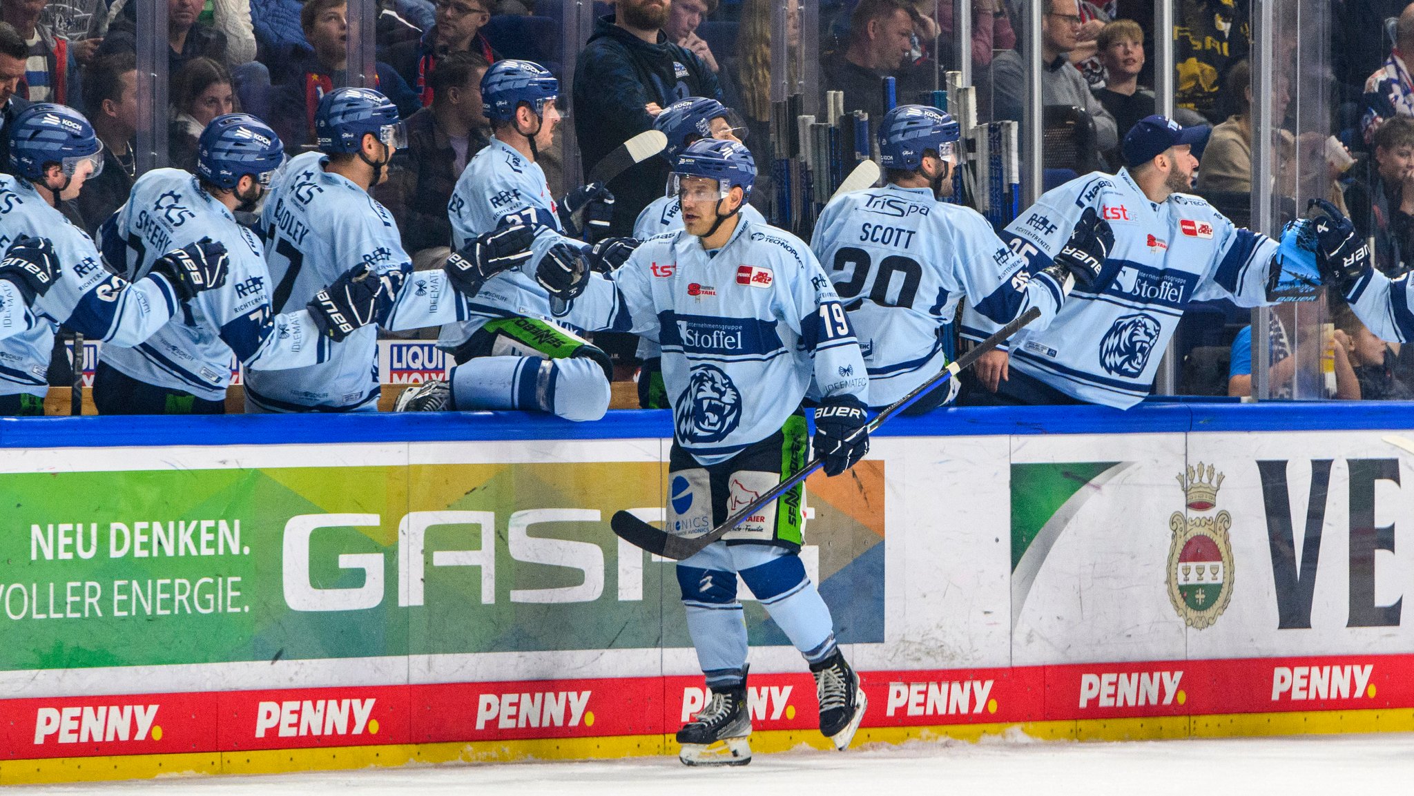 Die Tigers bei einem Spiel Ende Oktober. 