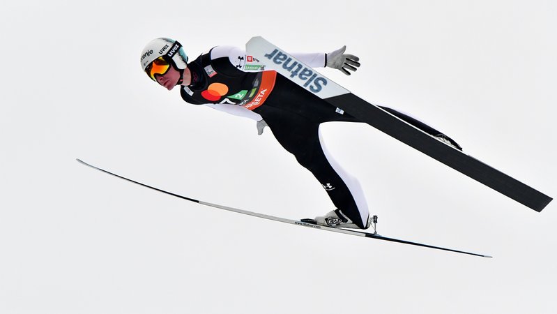 Domen Prevc in Planica | Bild: picture-alliance/dpa Domen Prevc in Planica