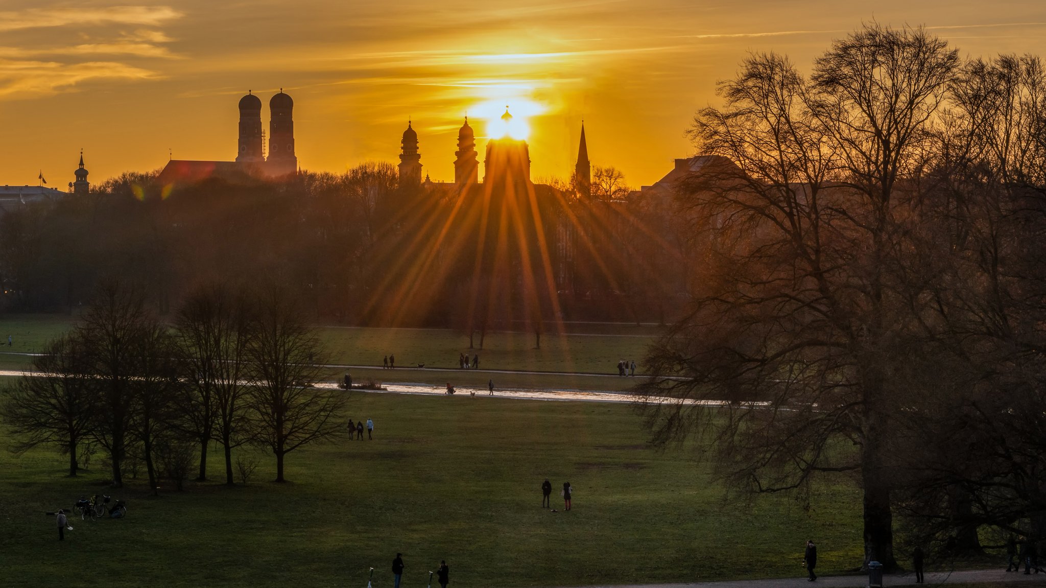 Grünflächen in München