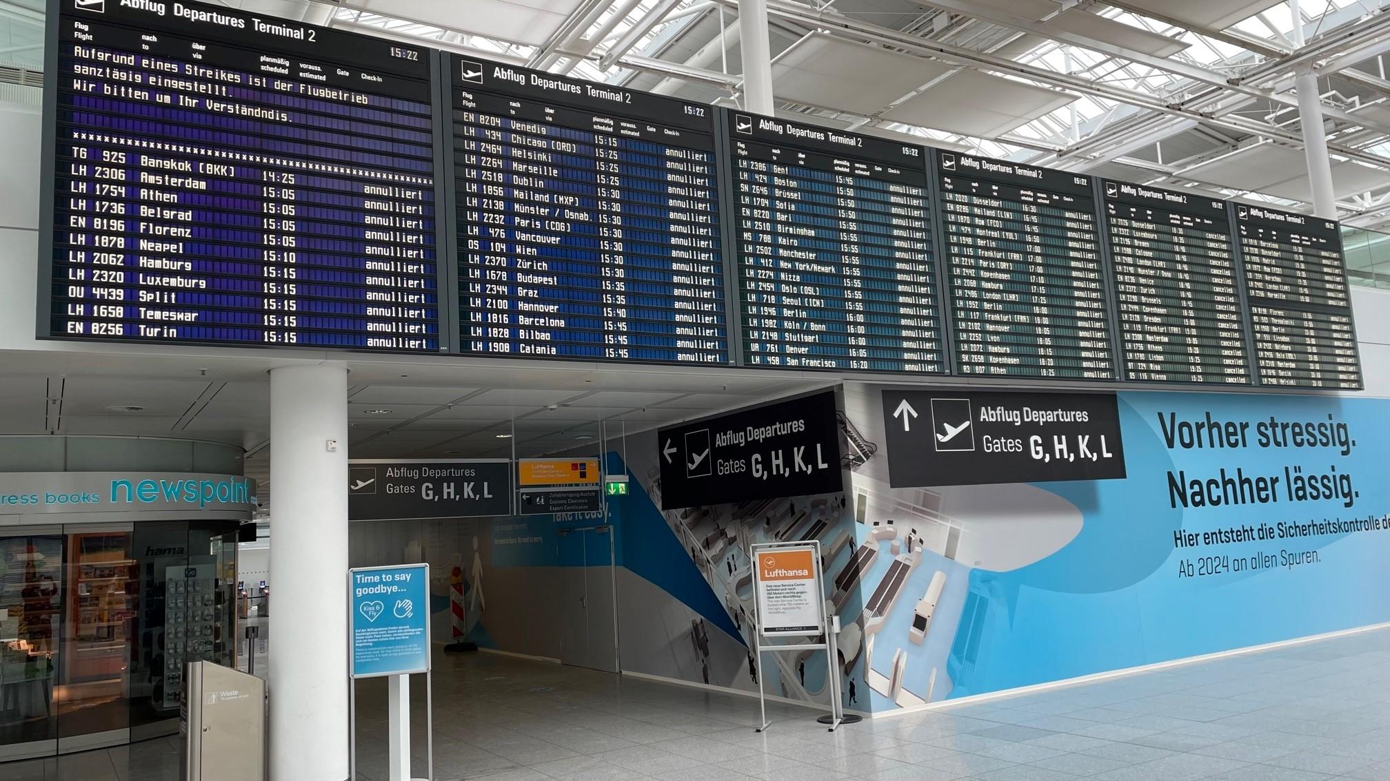 Warnstreik Am Flughafen München: "Es Startet Und Landet Nichts" | BR24