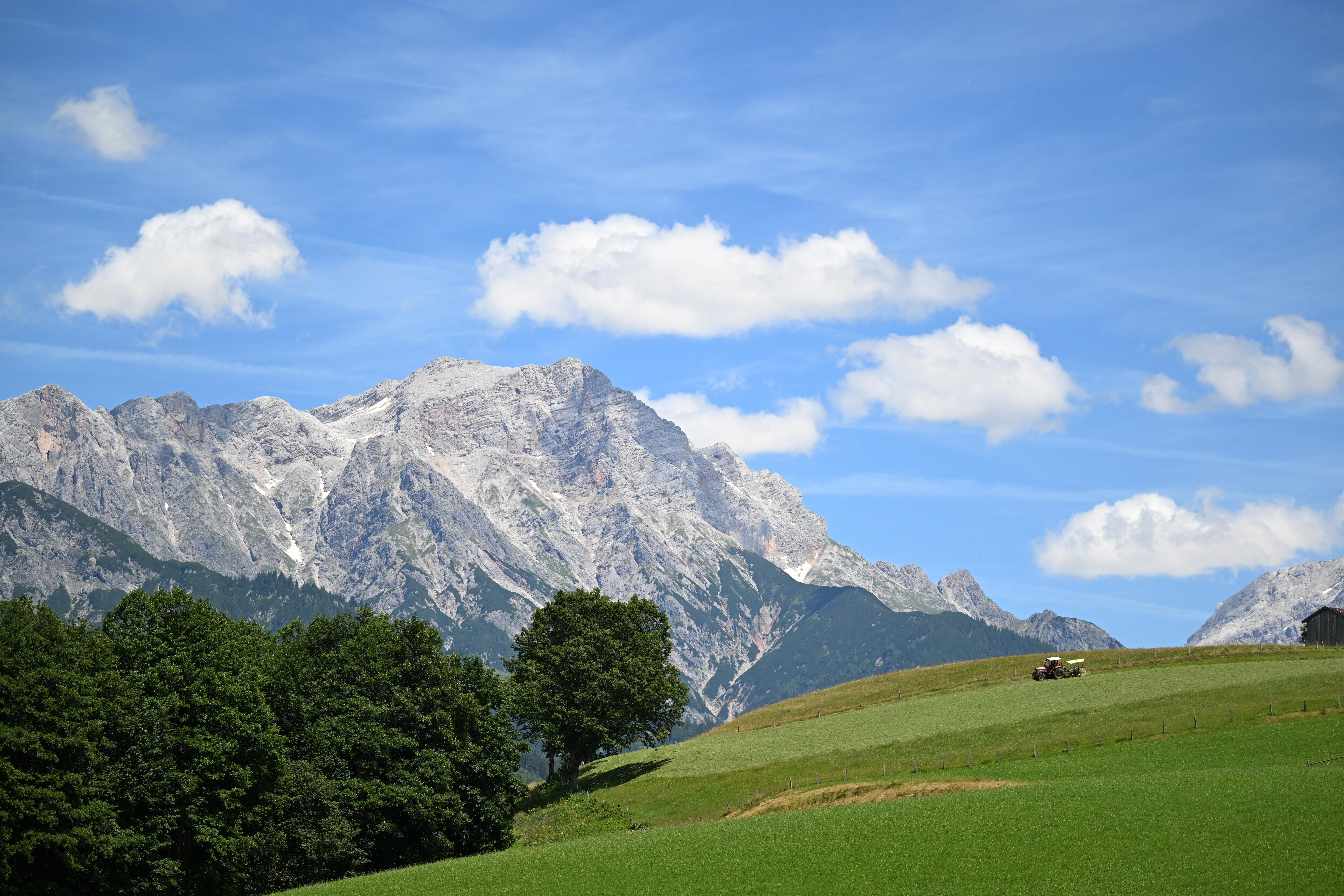 Steinernes Meer in der Nähe des österreichischen Saalfelden (Aufnahme: 05.07.2024)