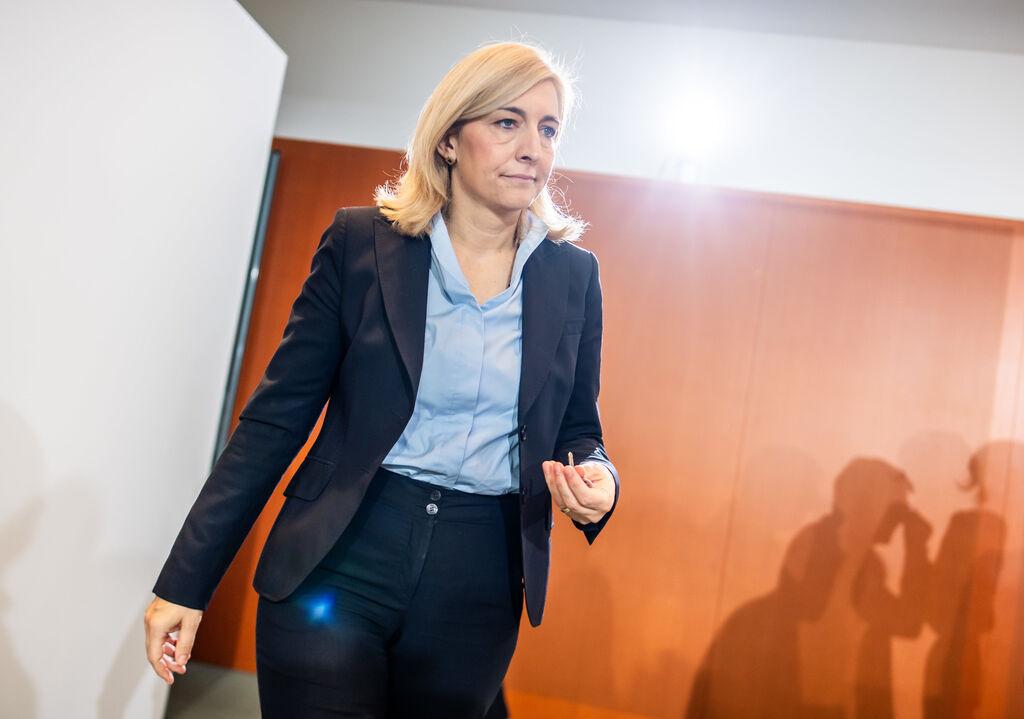 (Archivbild) Die Vorsitzende der Frauen-Union und Bundesgesundheitsministerin Nina Warken