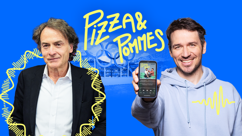 Giovanni di Lorenzo zu Gast bei Pizza & Pommes | Bild: BR-Collage Giovanni di Lorenzo zu Gast bei Pizza & Pommes