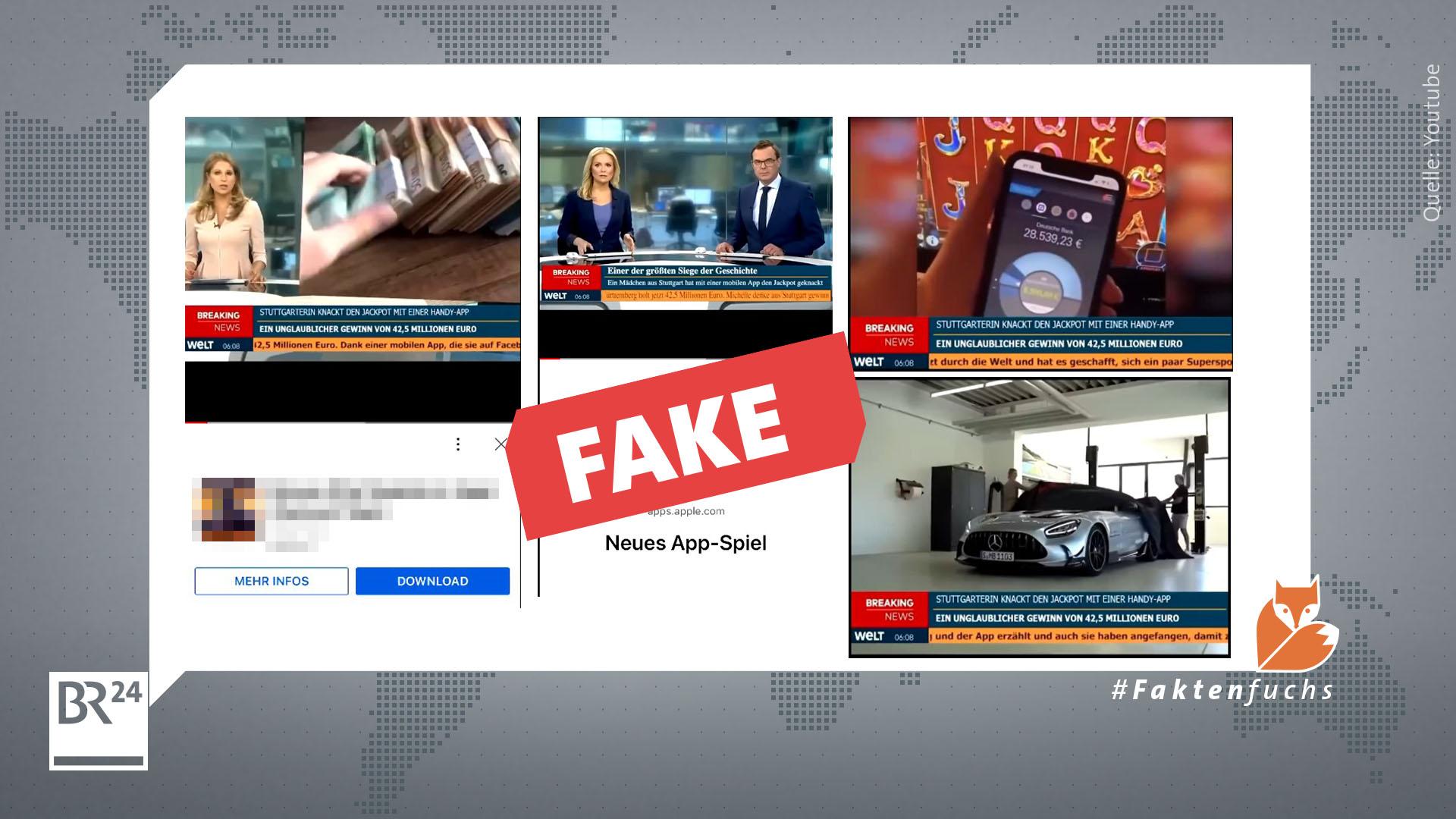 #Faktenfuchs: Fake-Nachrichten Bewerben Casino-Apps Auf Youtube | BR24