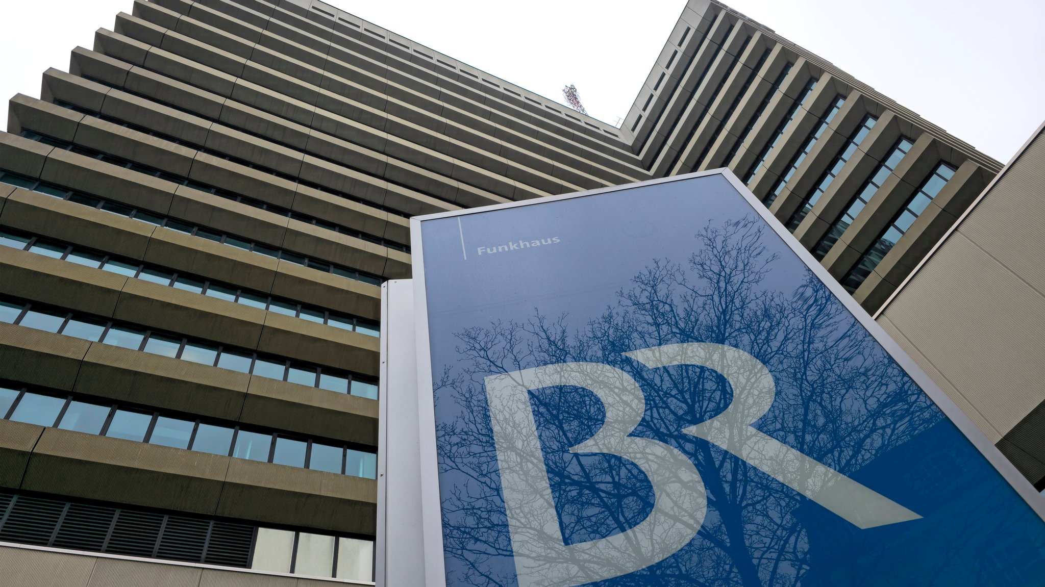 Funkhaus des Bayerischen Rundfunks BR in München an der Arnulfstrasse