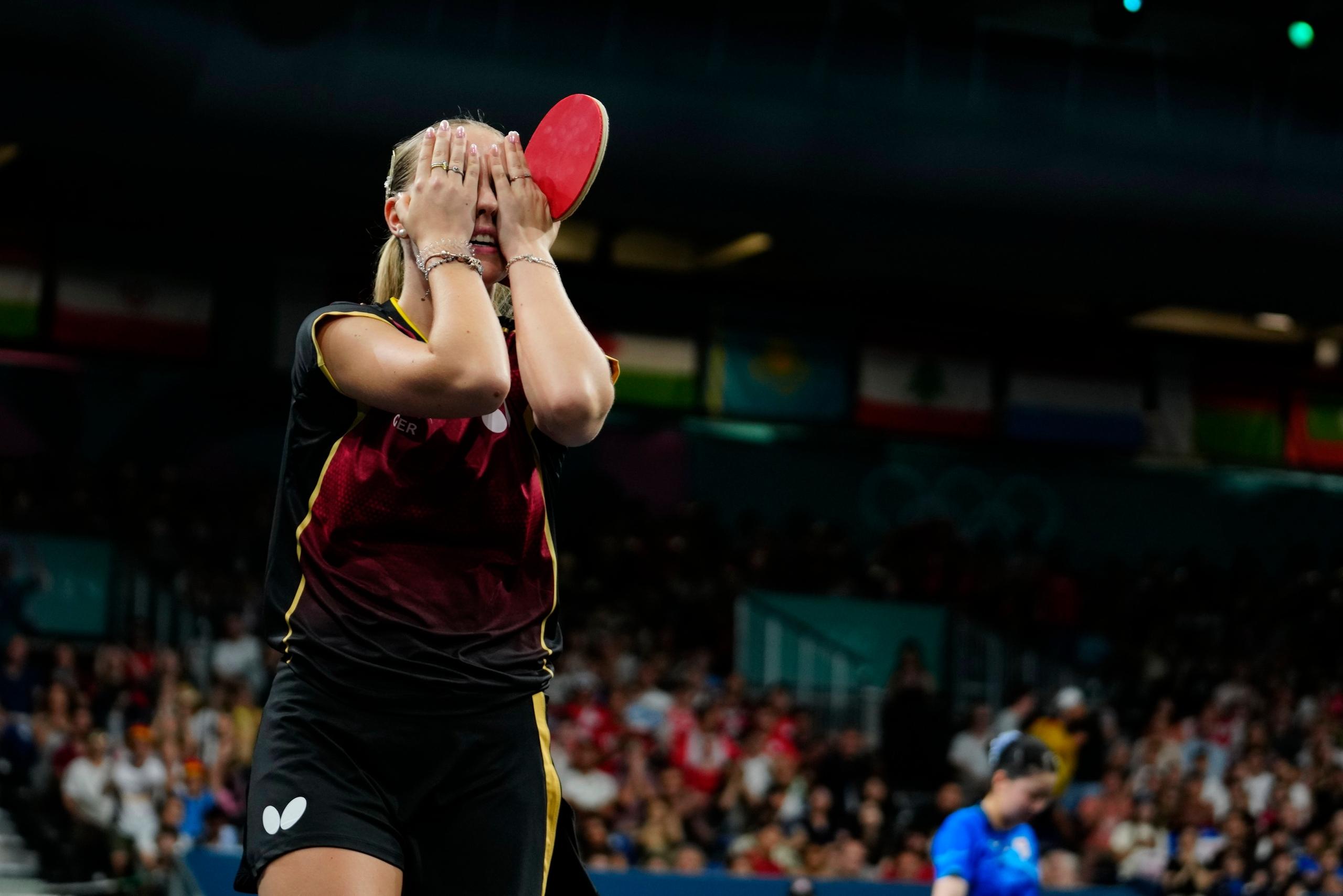 Annett Kaufmann im Halbfinale der Olympischen Spiele 2024
