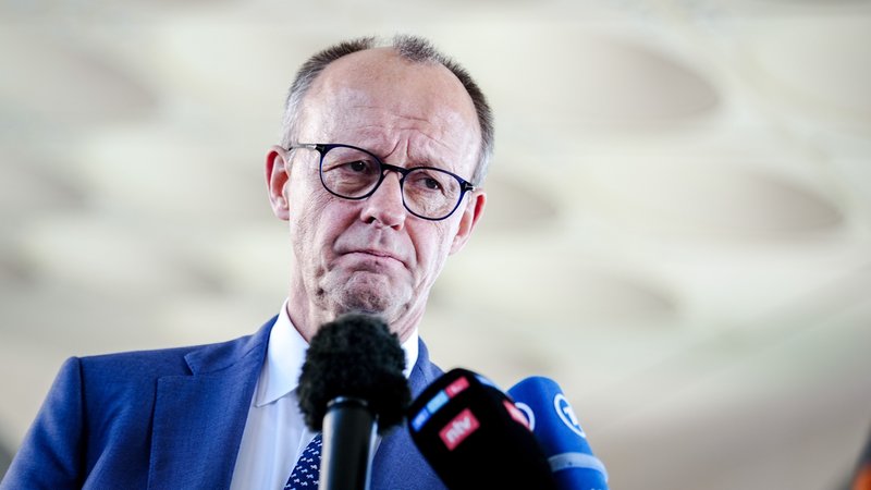 Bundeskanzler Friedrich Merz (CDU) | Bild: picture alliance/dpa | Kay Nietfeld Bundeskanzler Friedrich Merz (CDU)