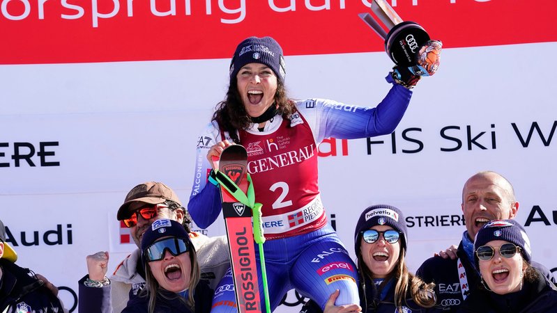 Federica Brignone | Bild: dpa-Bildfunk/Marco Tacca Federica Brignone