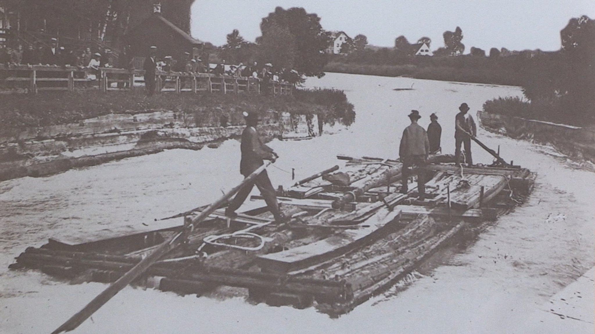 Ausstellung: Floßfahrten in Augsburg, auf dem Lech und der Donau