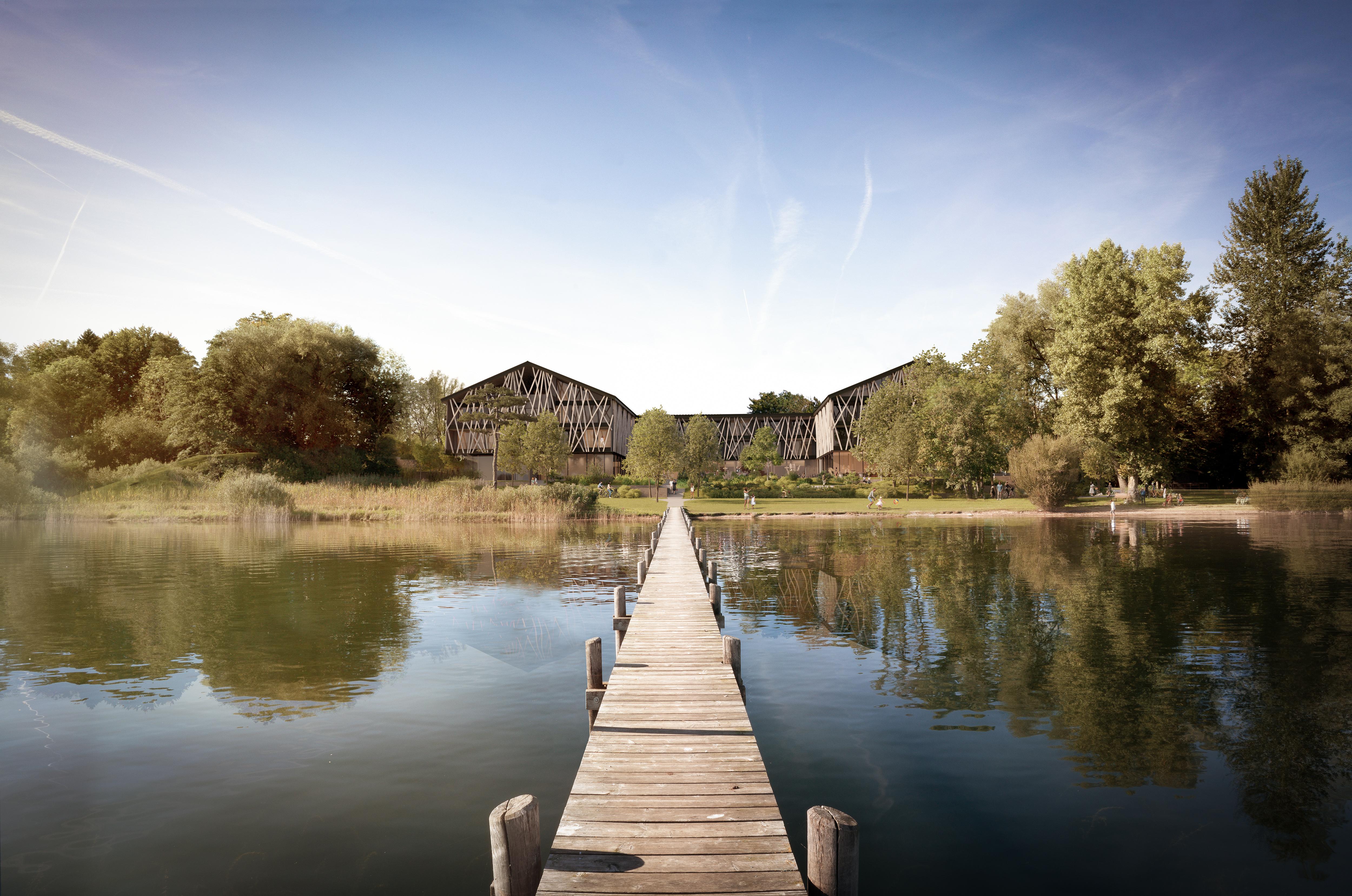 Entwurf für das neue Hotel Malerwinkel.
