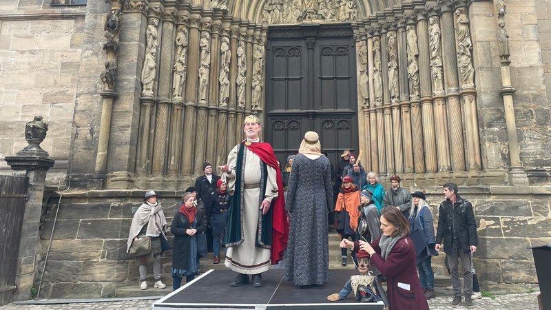 "Totentanz" in Bamberg | Bild: BR / Susanne Schmiedleitner "Totentanz" in Bamberg