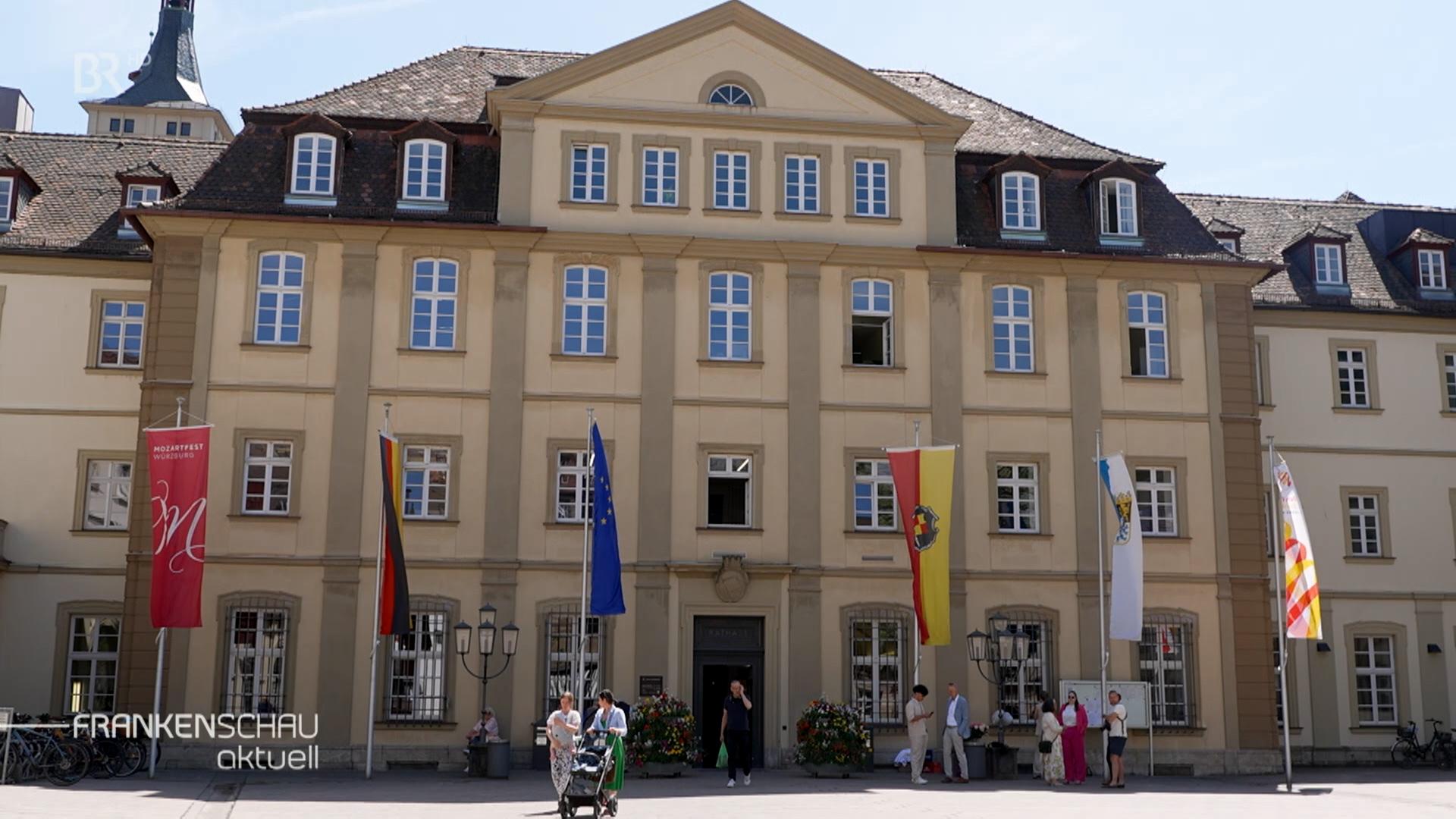 Das Rathaus in Würzburg, in dem der neue Bürgermeister nach der Wahl regieren wird.