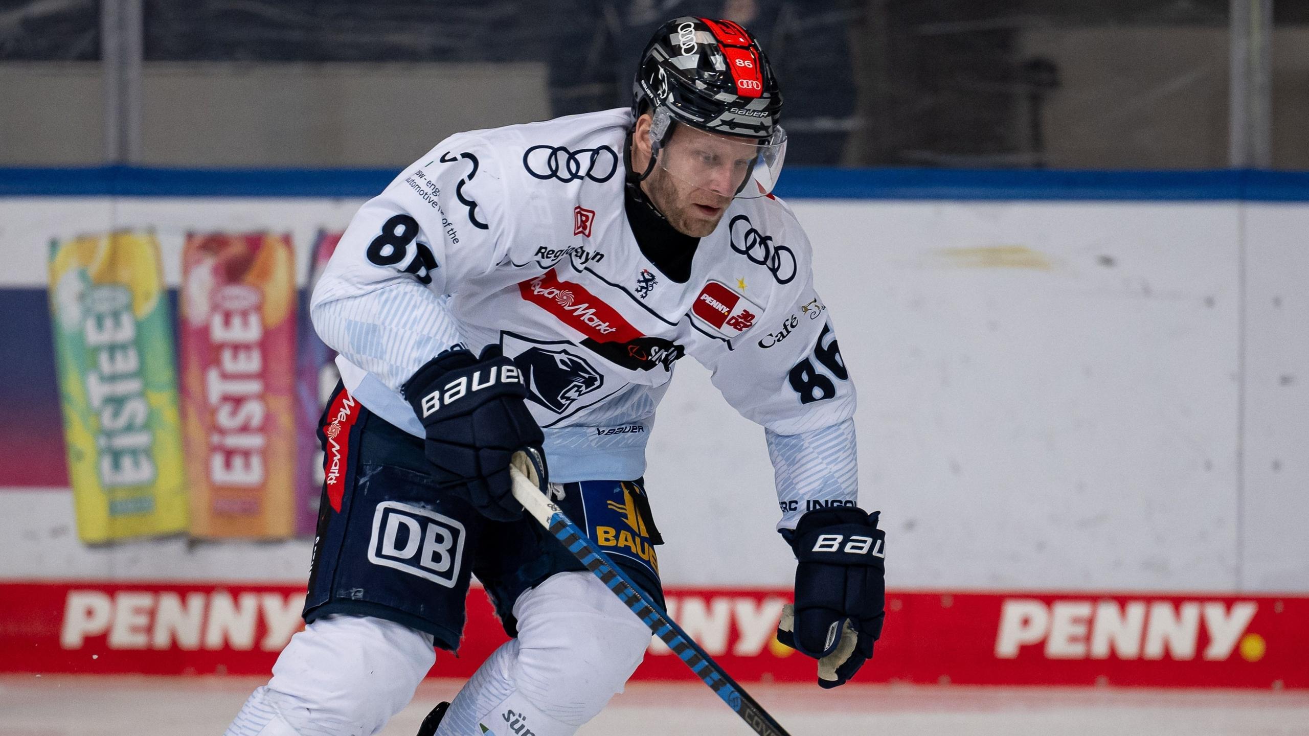 Daniel Pietta vom ERC Ingolstadt