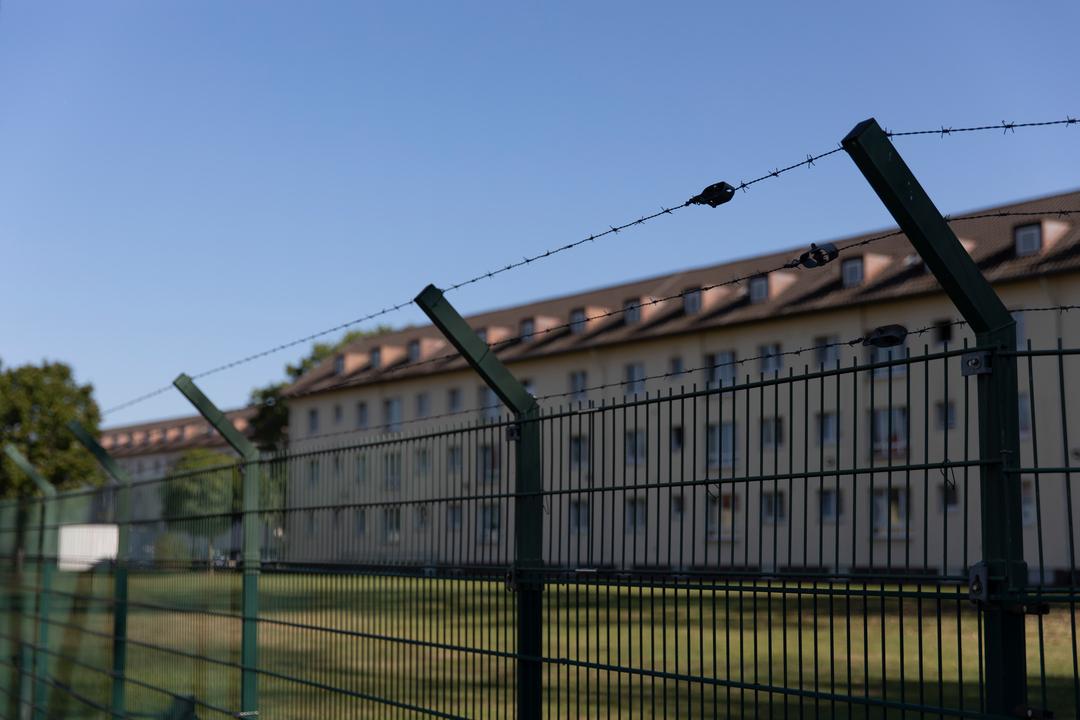 Blick auf die Erstaufnahmeeinrichtung Oberfranken in Bamberg