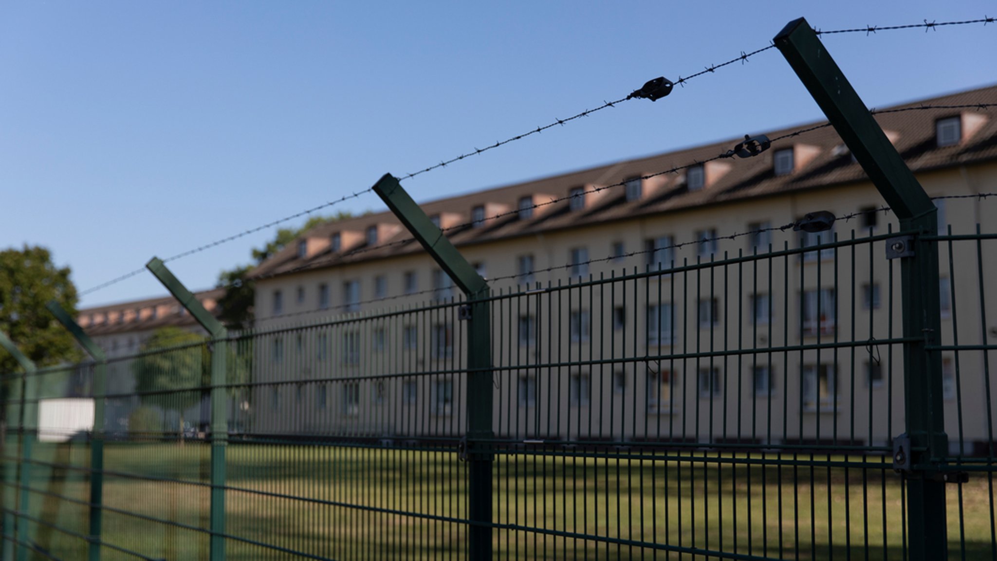 Blick auf die Erstaufnahmeeinrichtung Oberfranken in Bamberg