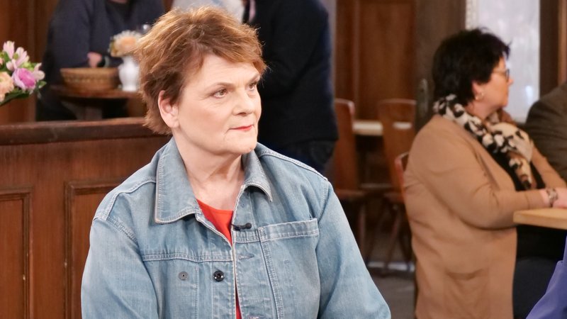 Entertainerin Gayle Tufts am BR Sonntags-Stammtisch | Bild: BR/Andreas Schroll Entertainerin Gayle Tufts am BR Sonntags-Stammtisch