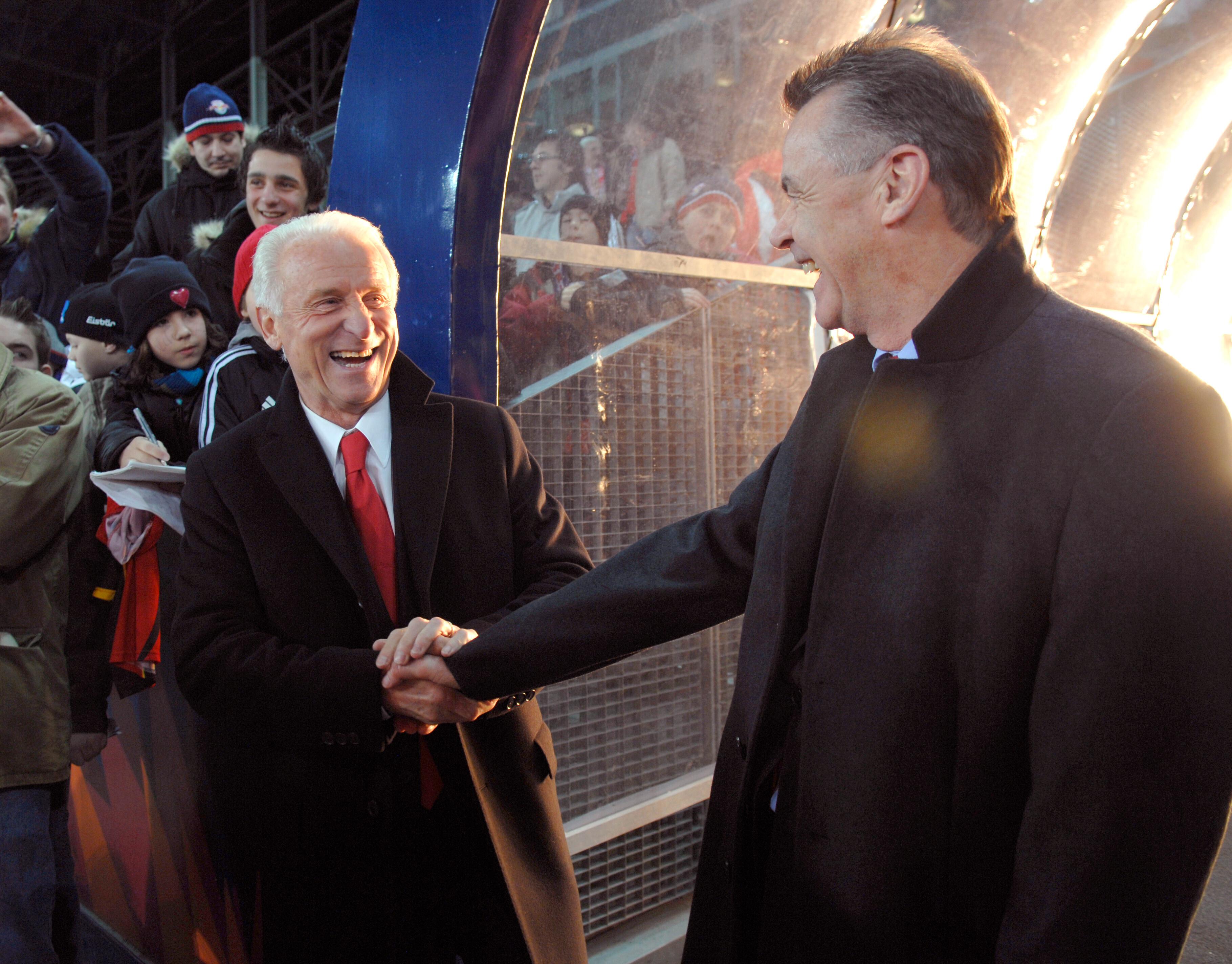 Giovanni Trapattoni und Ottmar Hitzfeld