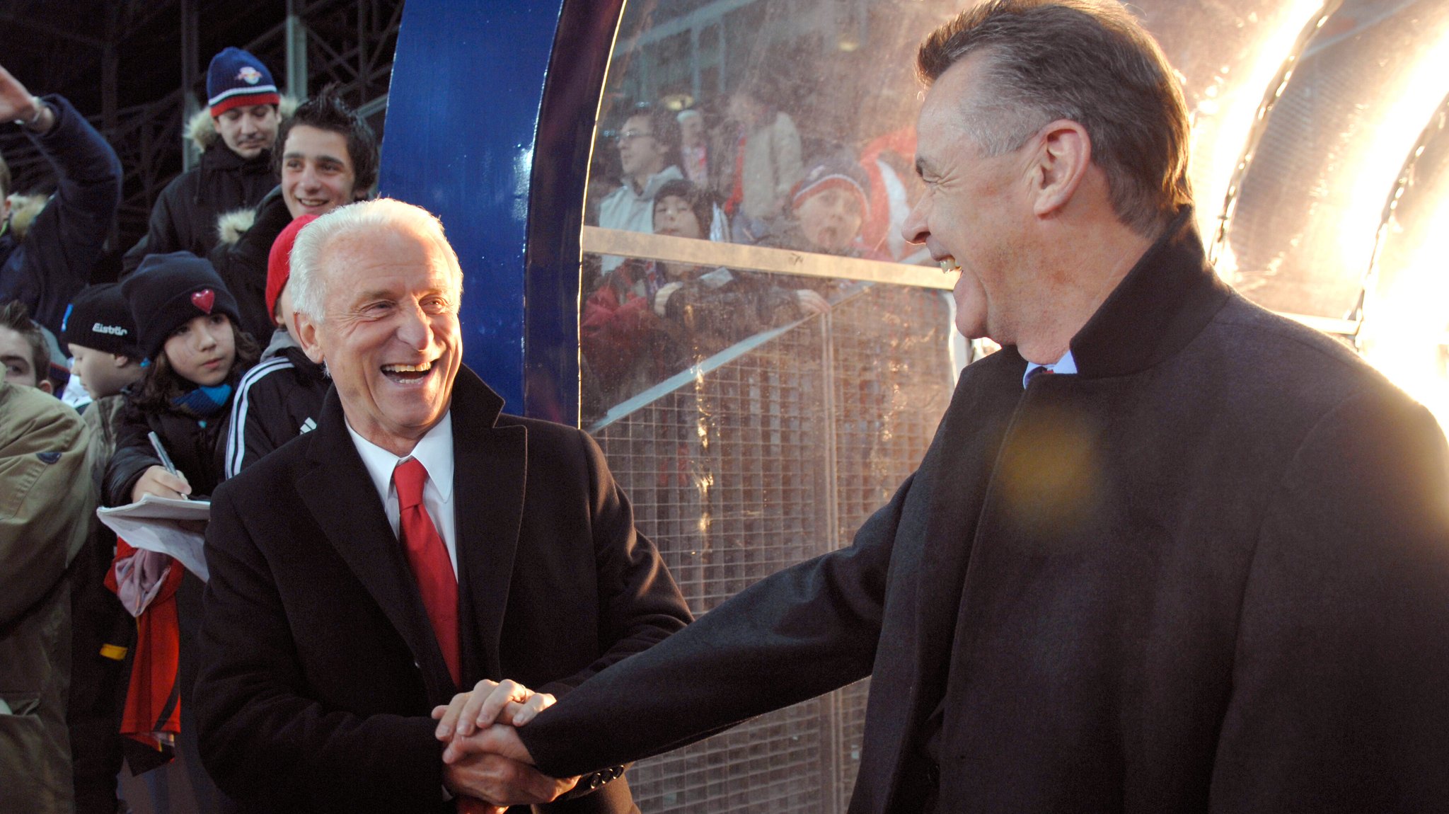 Giovanni Trapattoni und Ottmar Hitzfeld