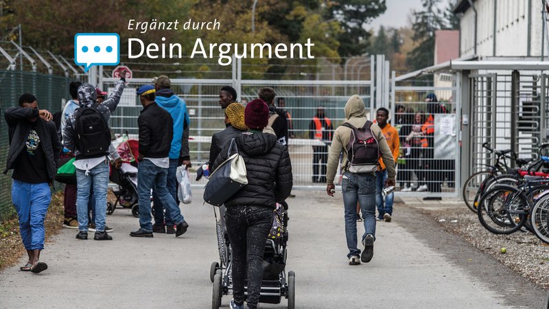 Ein Bild aus einer Unterkunft für Asylbewerber in Fürstenfeldbruck im Jahr 2018. Welche Konzepte haben die Parteien heute zum Thema Migration?