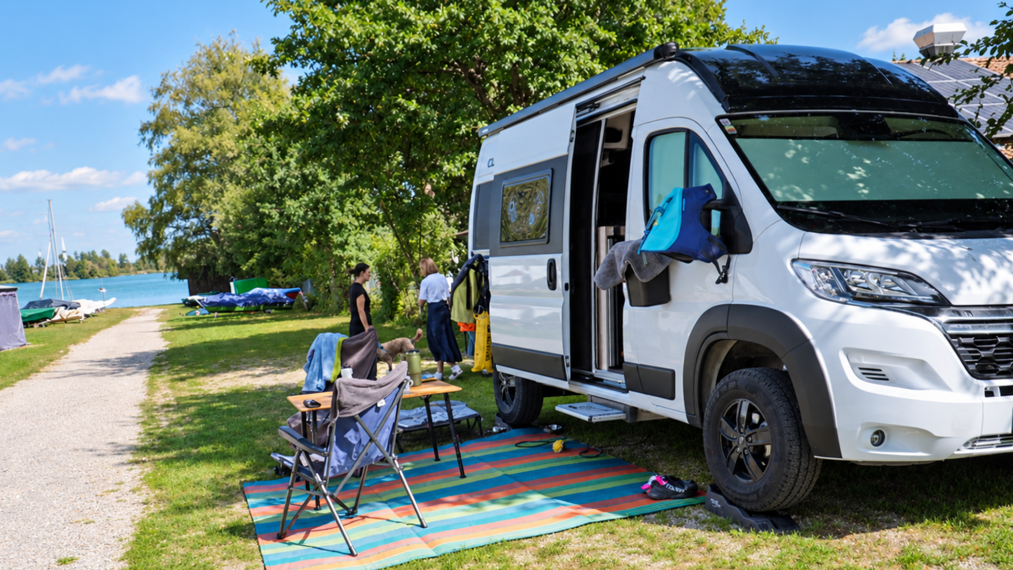 Camping in Waging am See | Bild: BR/Laura Goudkamp Camping in Waging am See