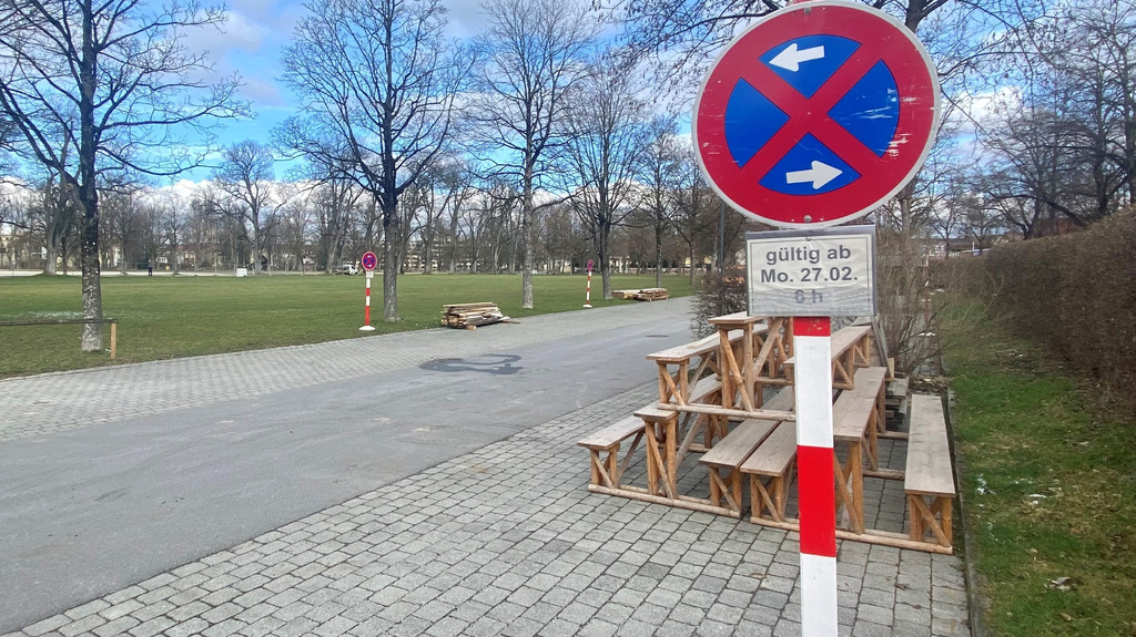 Die Aufbauarbeiten für die Landshuter Hochzeit haben begonnen