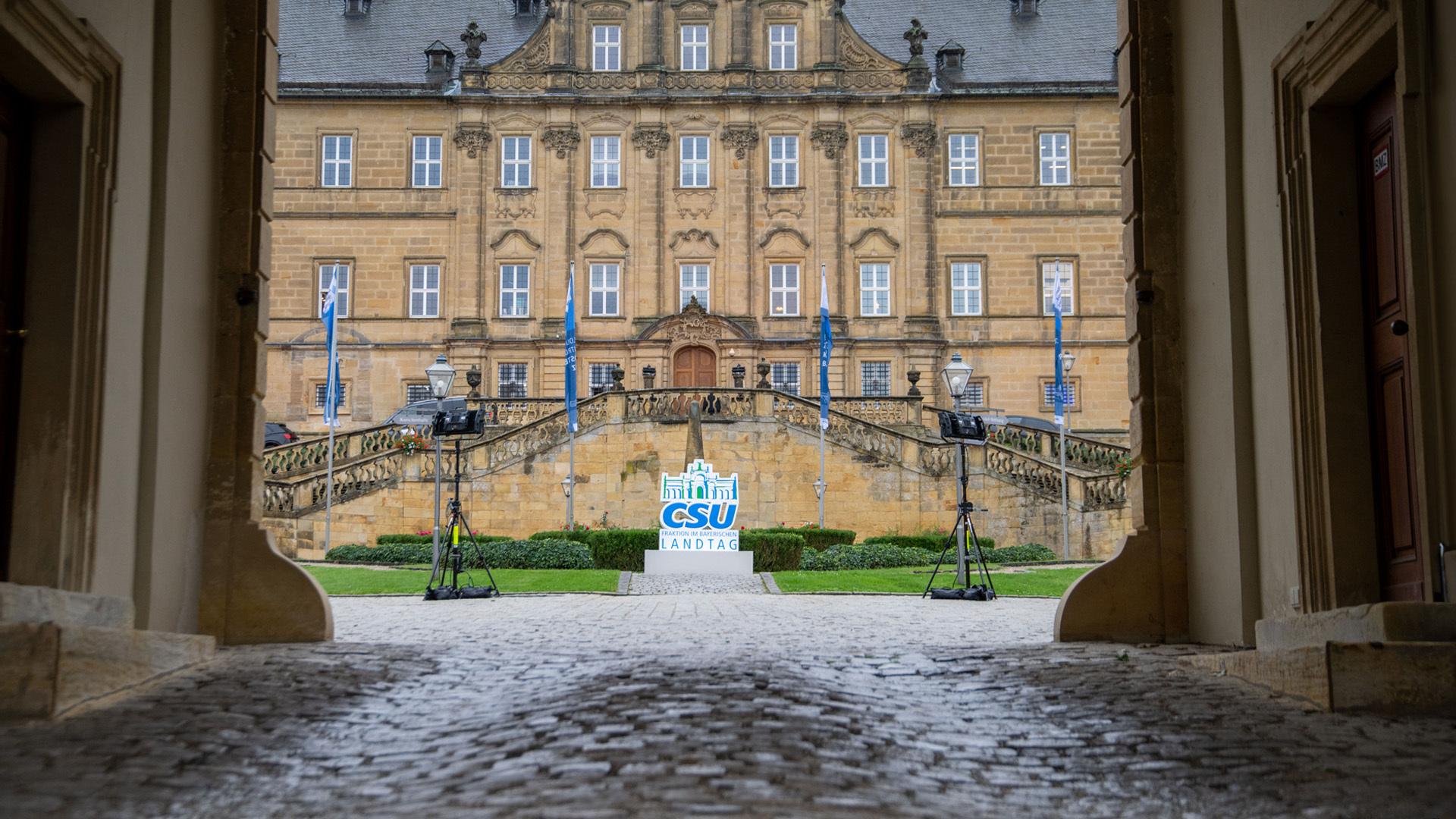 Die CSU-Landtagsfraktion trifft sich derzeit im oberfränkischen Kloster Banz zur Herbstklausur. 