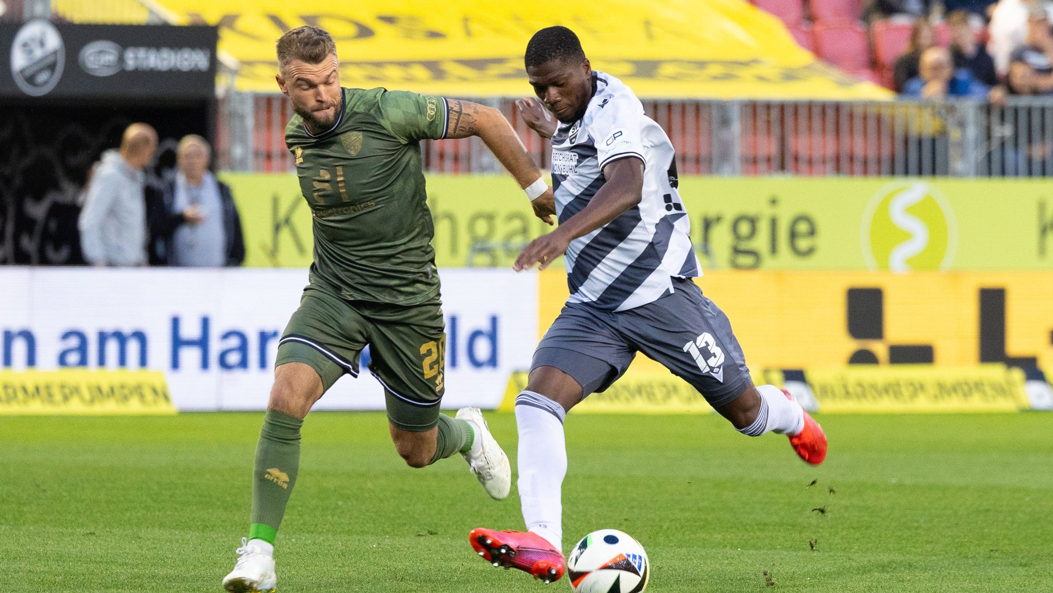 Spielszene SV Sandhausen - FC Ingolstadt