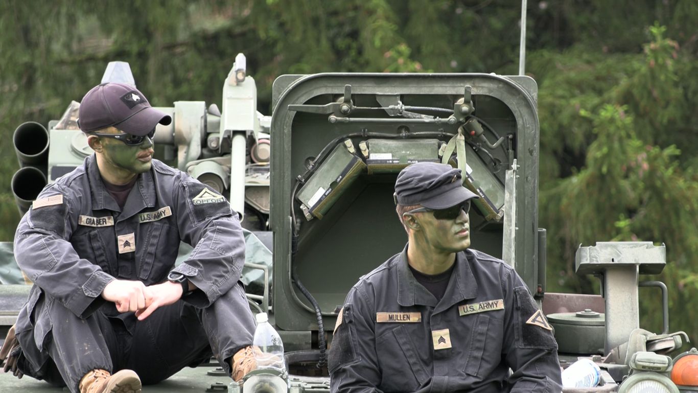 US-Soldaten auf dem Truppenübungsplatz Hohenfels