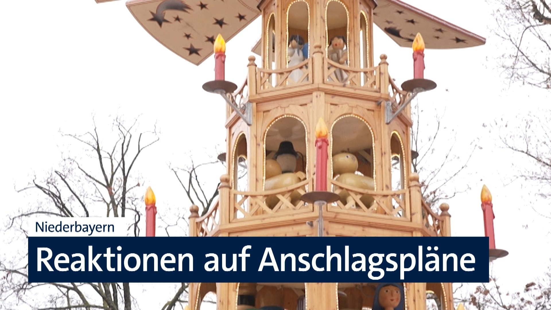 Reaktionen auf Anschlagspläne in Niederbayern