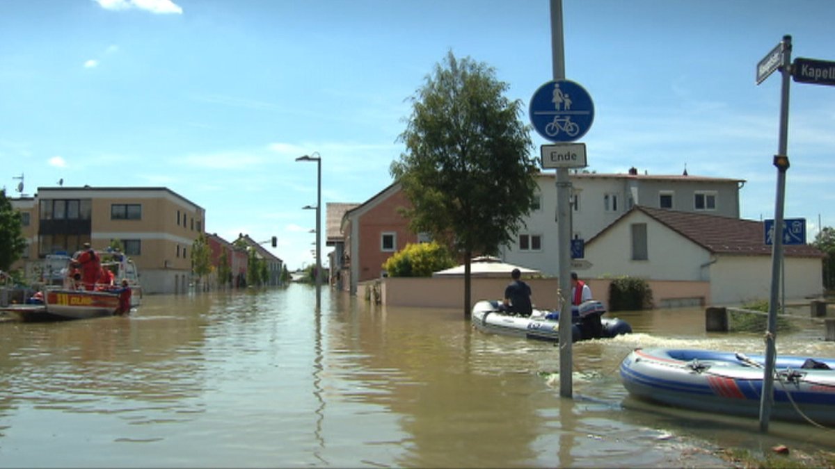 Juni 2013 - die große Flut in Bayern