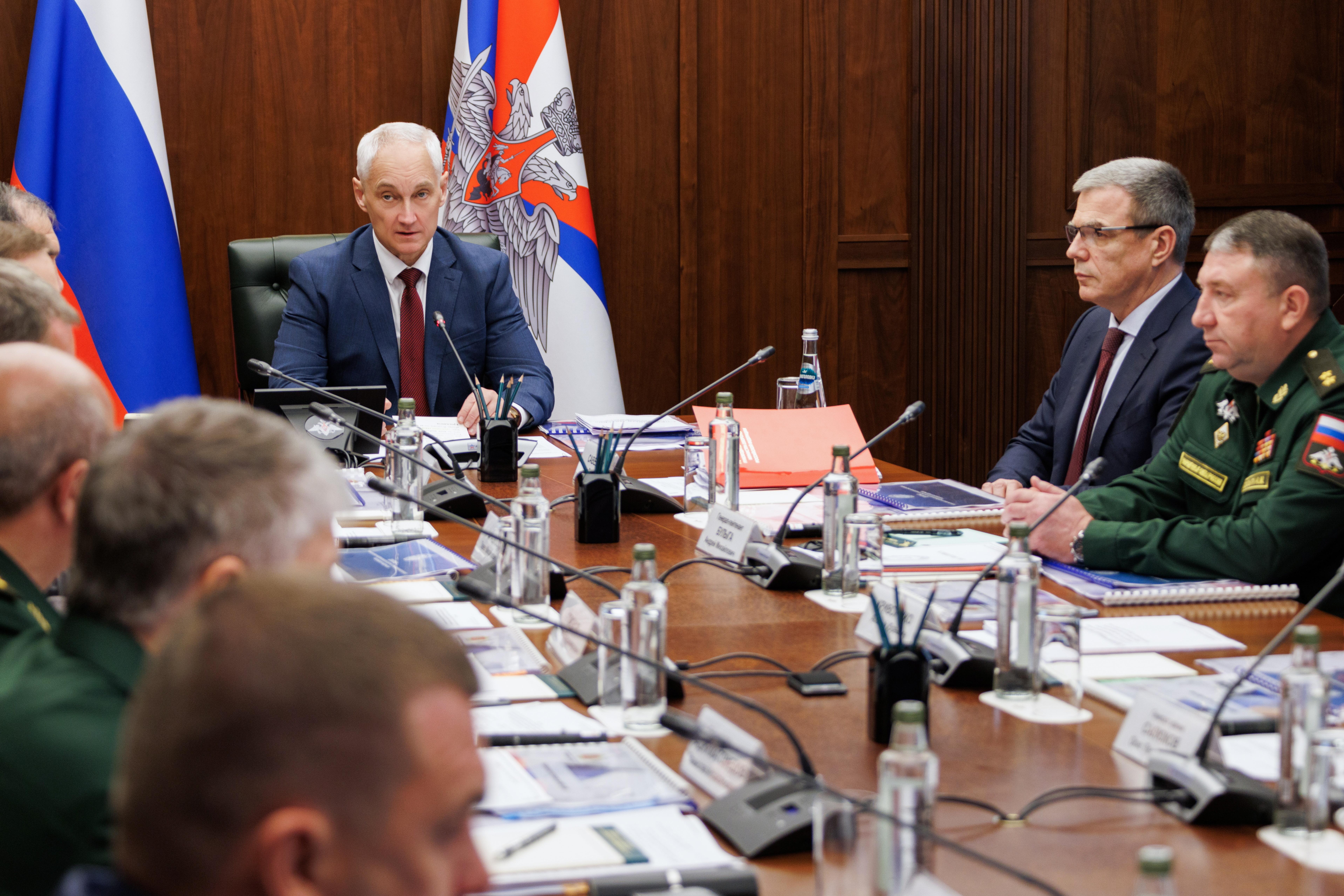 Am 27. August im russischen Verteidigungsministerium