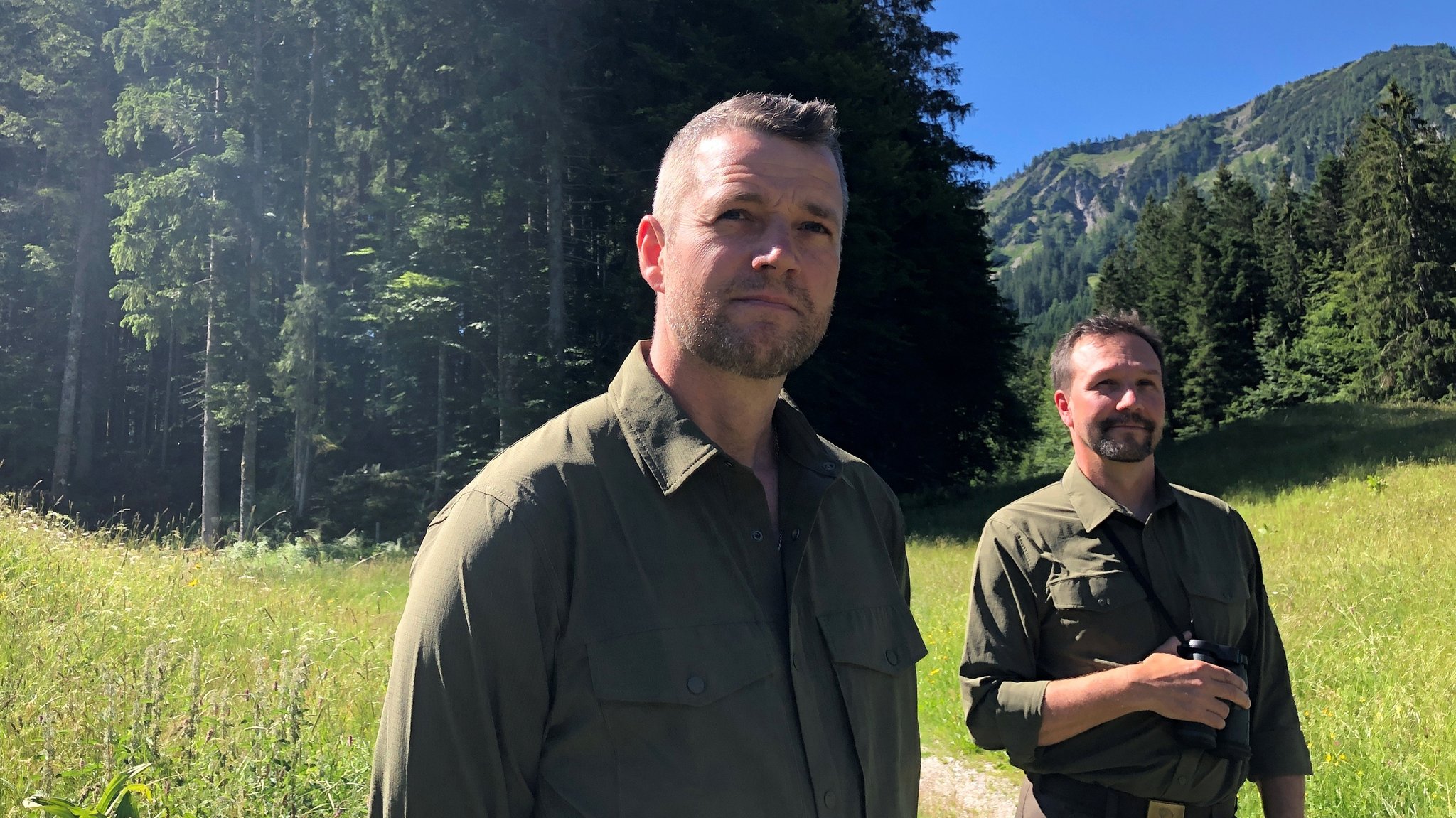 Seit Juni sind die beiden als Naturschutz-Ranger im Einsatz