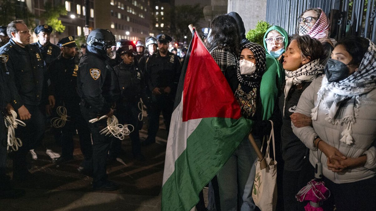 Polizei stürmt US-Unis nach pro-palästinensischen Protesten
