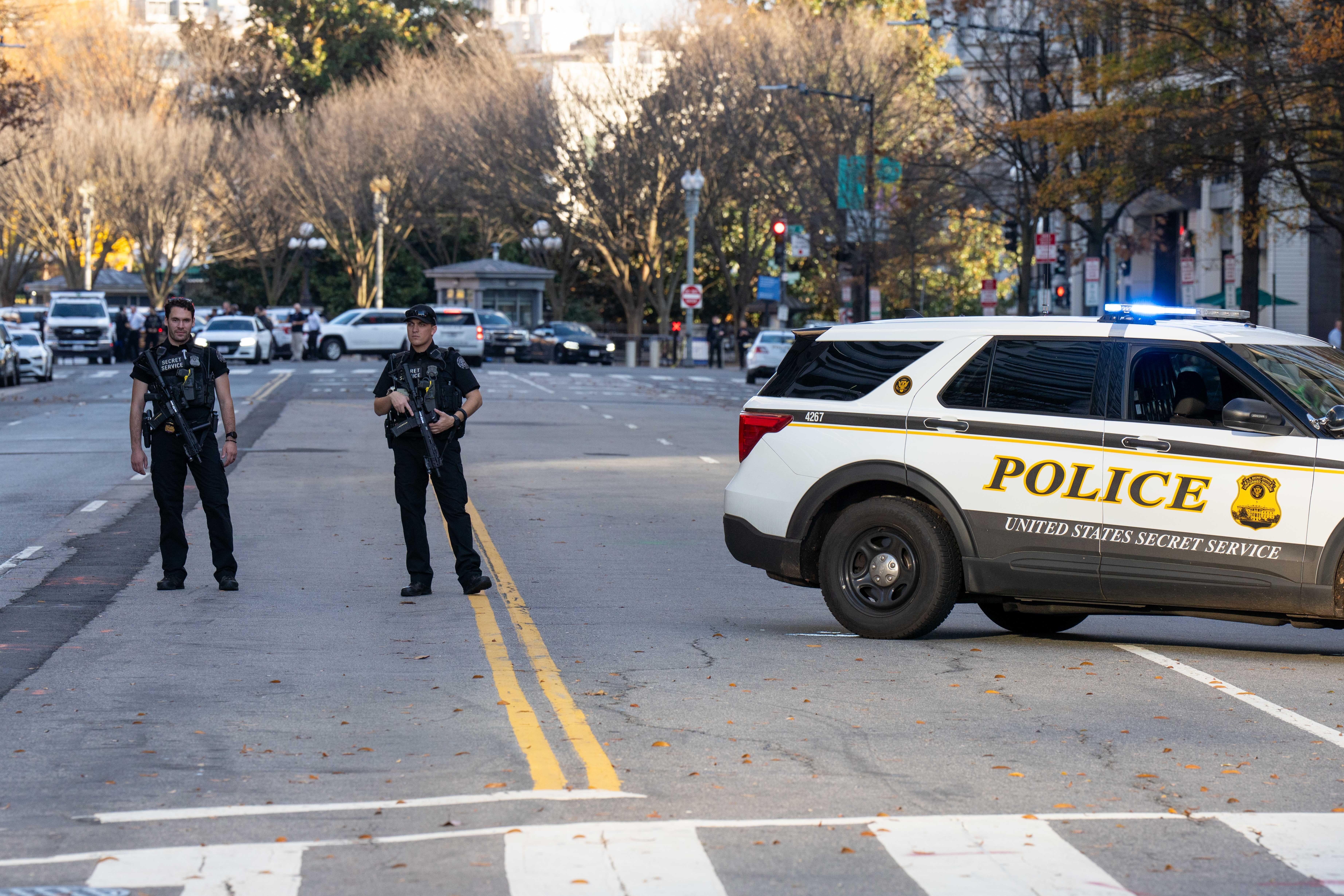 Polizeiabsperrung am Tatort