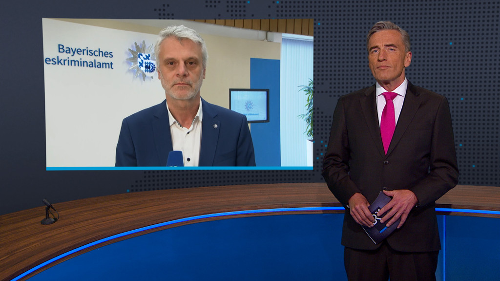 Die Ermittlungen im Vorfeld hätten sich über mehrere Jahre erstreckt, so Ludwig Waldinger vom LKA. | Bild: Bayerischer Rundfunk 2023 Die Ermittlungen im Vorfeld hätten sich über mehrere Jahre erstreckt, so Ludwig Waldinger vom LKA.