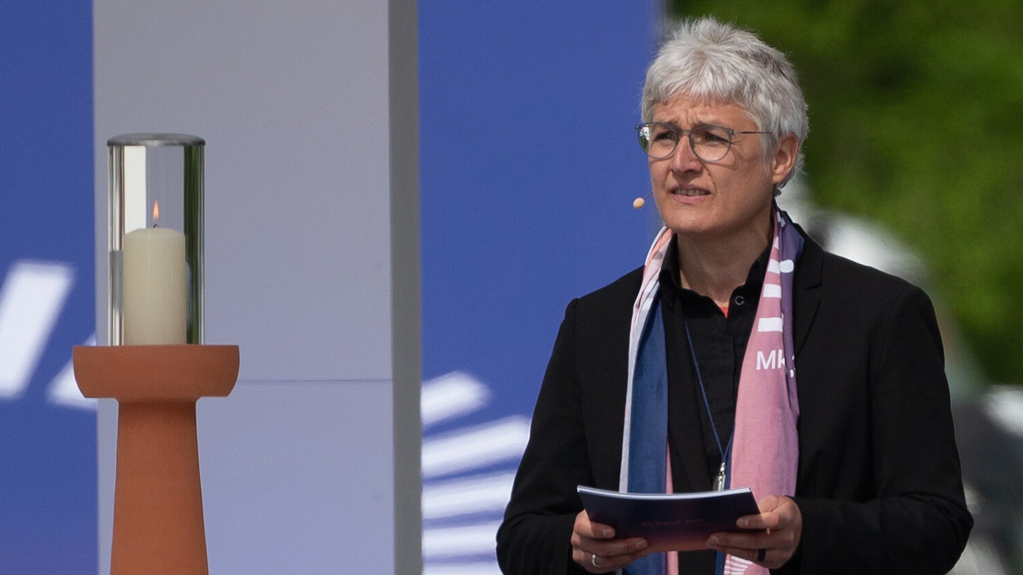 Die Franziskanerin Katharina Ganz wird Präsidentin des Deutschen Caritasverbandes. | Bild: picture alliance/dpa | Sebastian Gollnow Die Franziskanerin Katharina Ganz wird Präsidentin des Deutschen Caritasverbandes.