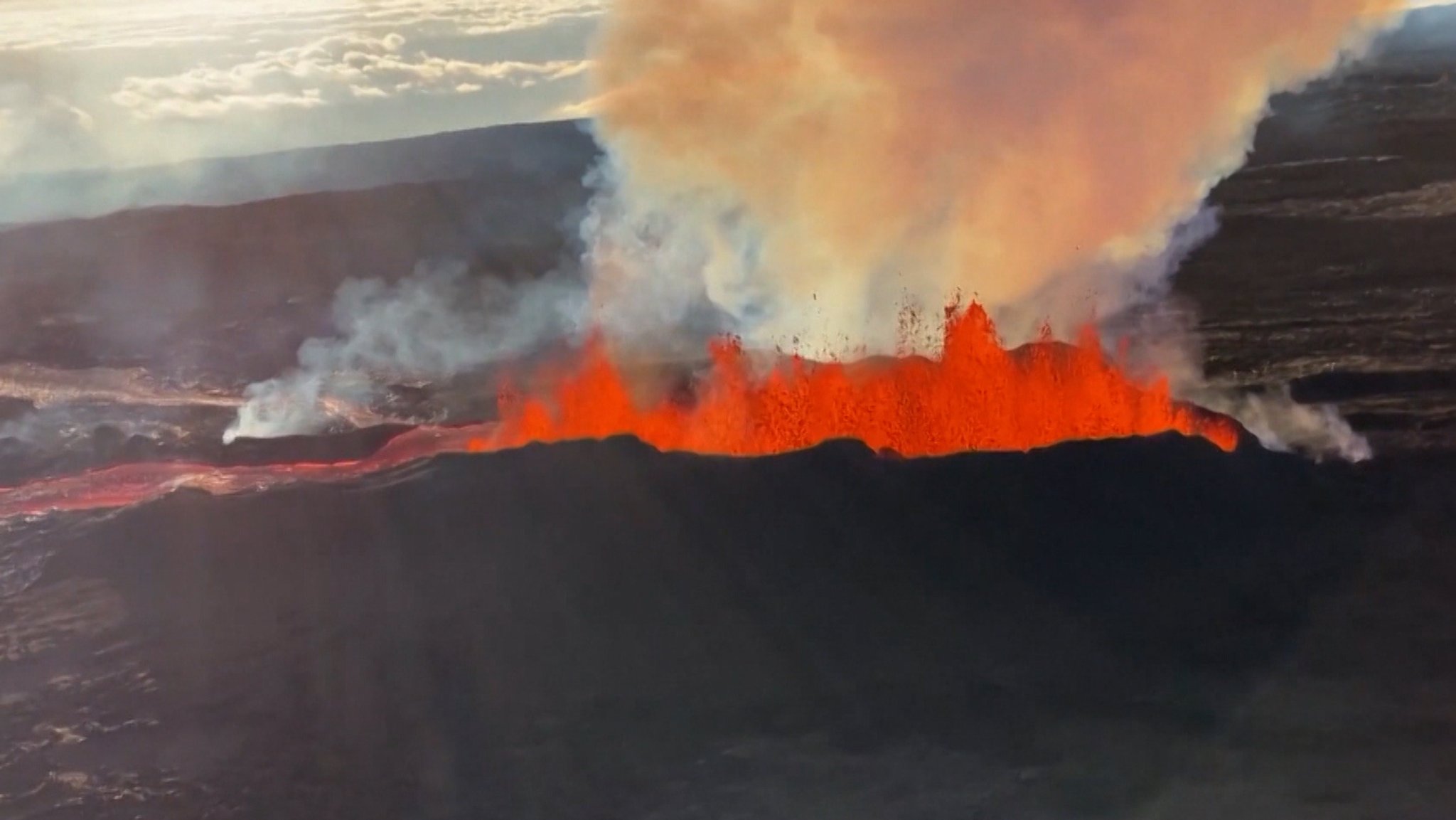 Mauna Loa auf Hawaii