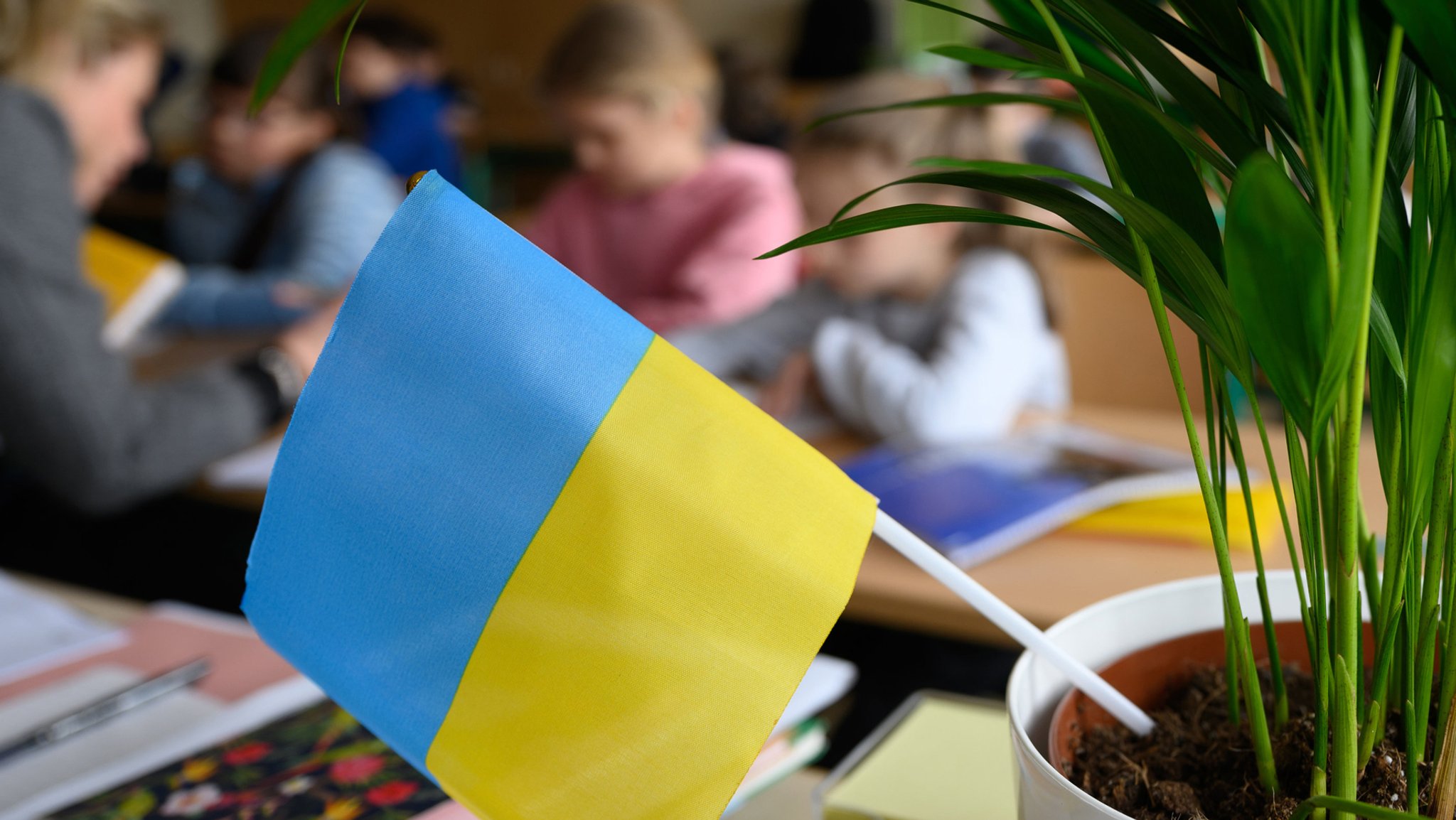 Ukraine-Schüler in Bayern