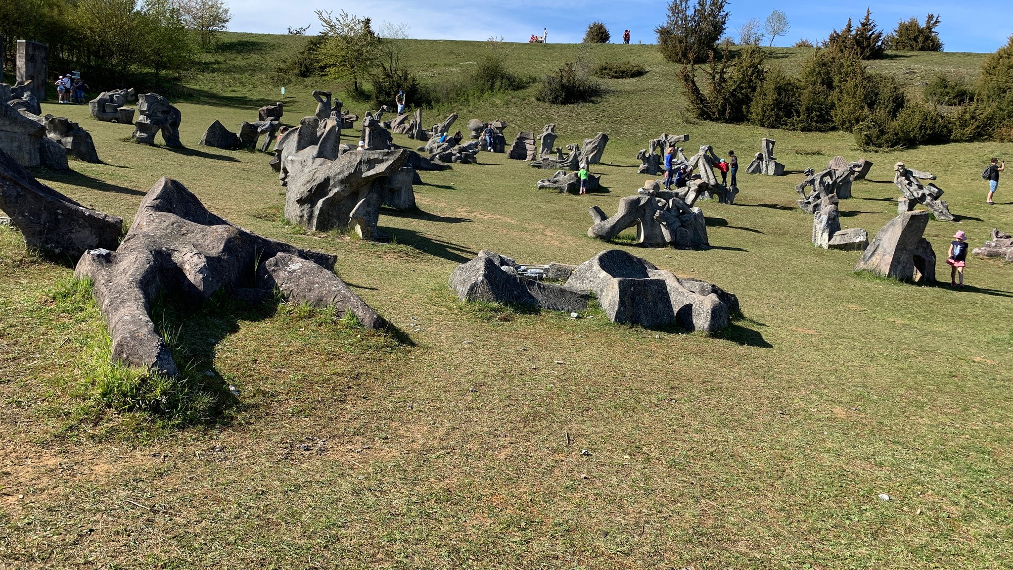 Das Figurenfeld im Hessental bei Eichstätt.