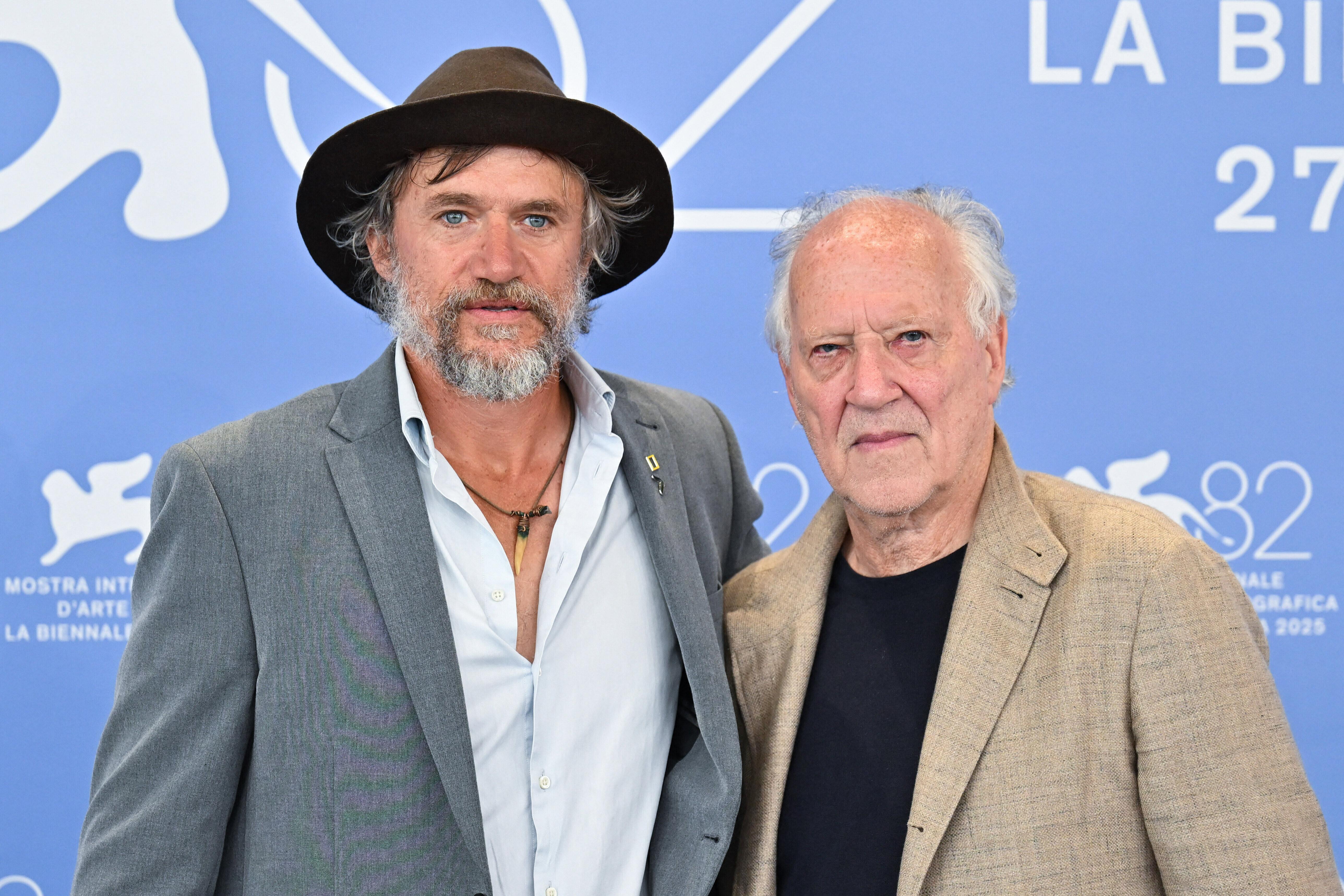 Steve Boyes and Werner Herzog | Bild:Credit Image: © Alberto Terenghi/IPA via ZUMA Press
