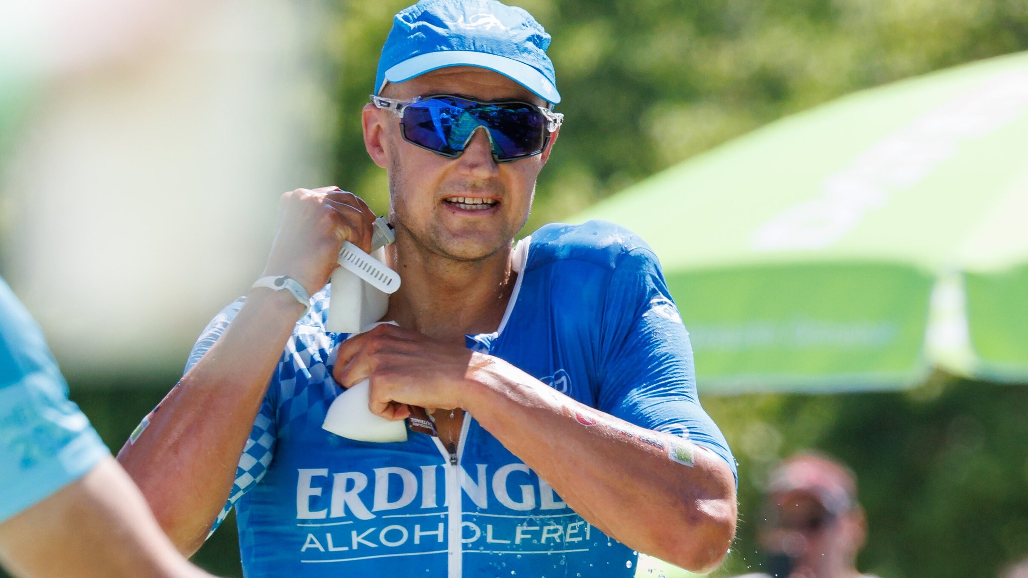 Profi-Triathlet Andi Dreitz 2023 beim Challenge Roth | Bild: BR/Heike Wolf Profi-Triathlet Andi Dreitz 2023 beim Challenge Roth