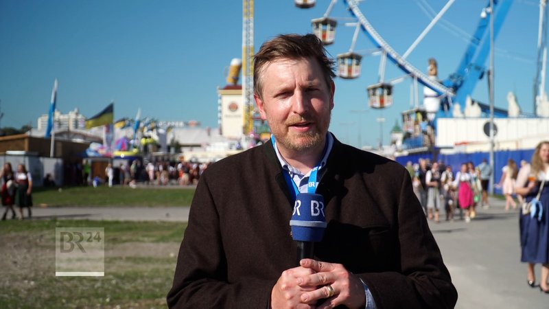 Start der Wiesn: Interview mit BR-Reporter Moritz Steinbacher