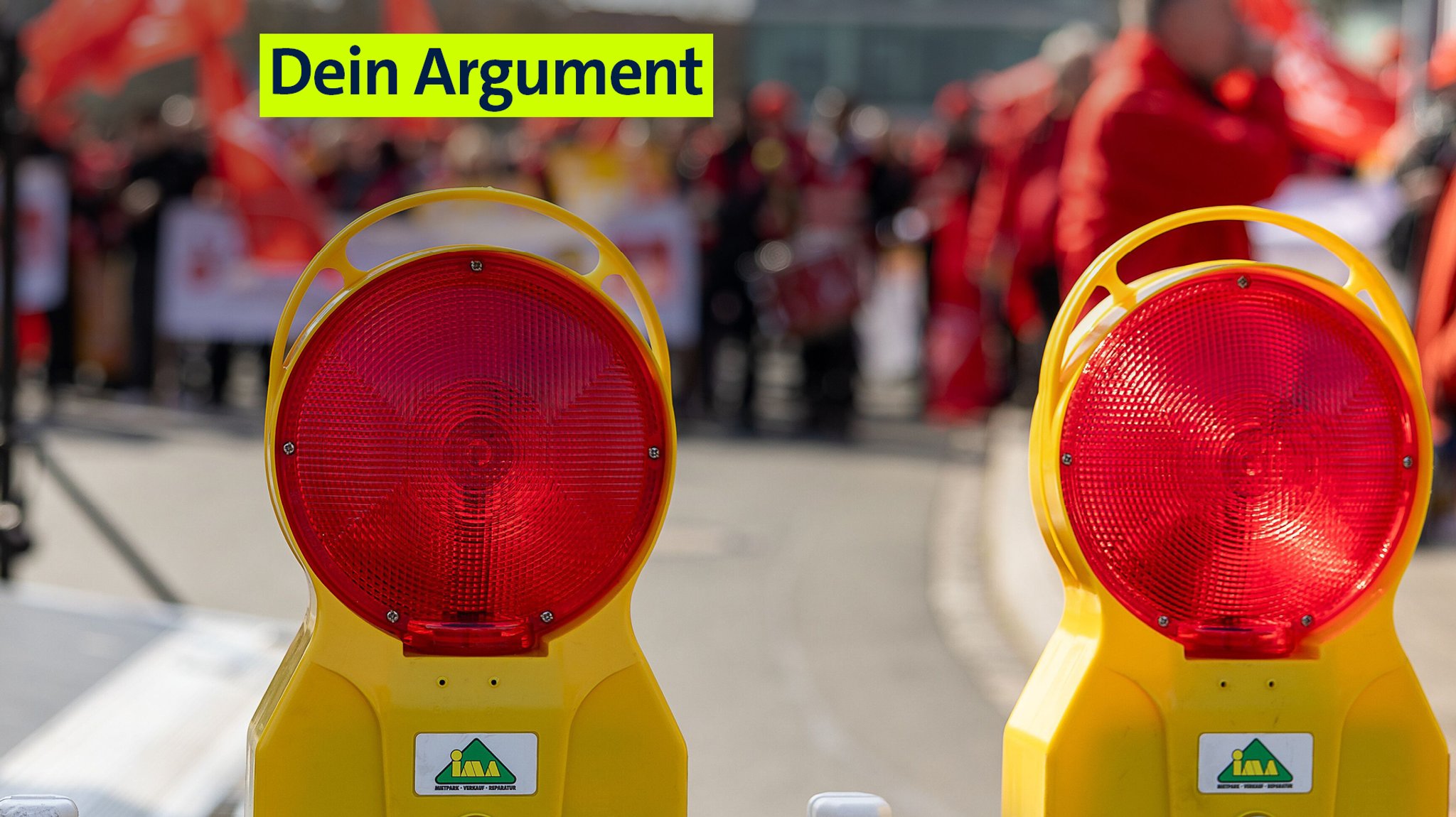 Warnstreik der IG Metall. | Bild: picture alliance / Eibner-Pressefoto | Eibner-Pressefoto/Ardan Fuessman Warnstreik der IG Metall.