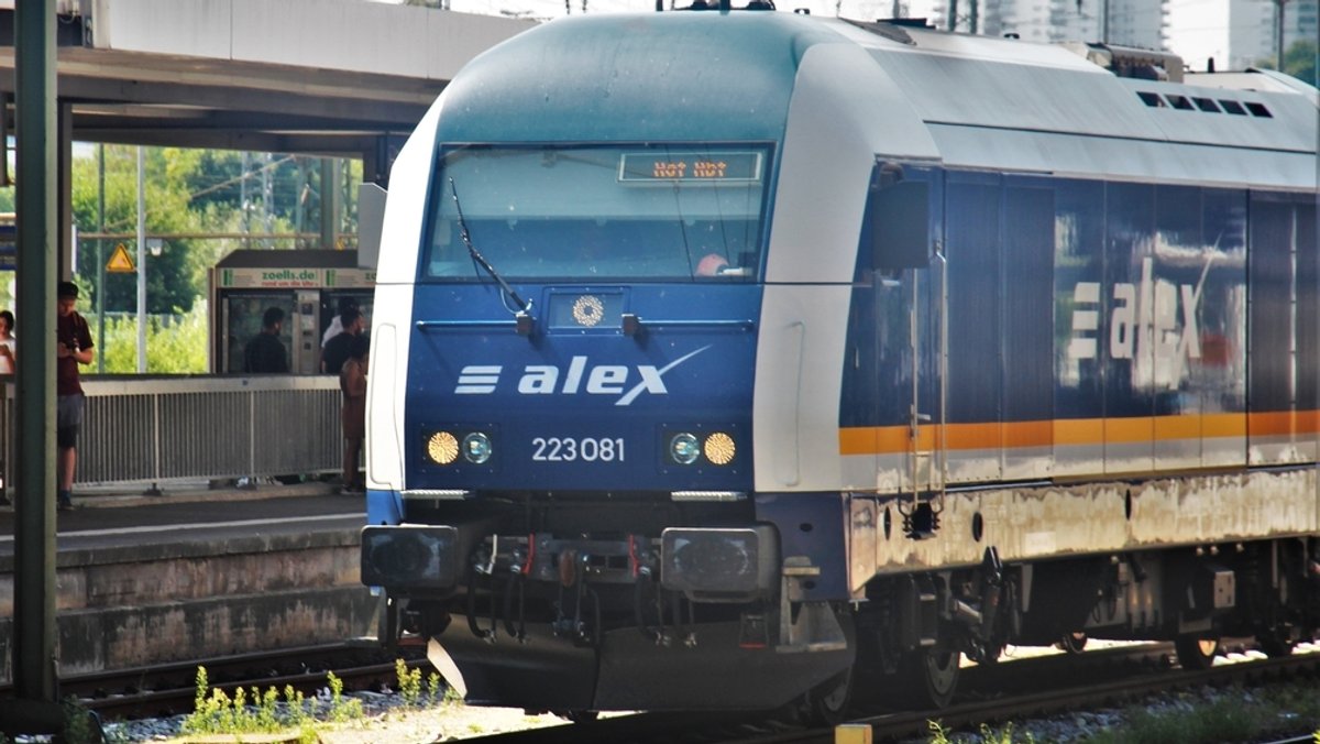 Alex-Lok im Bahnhof Regensburg